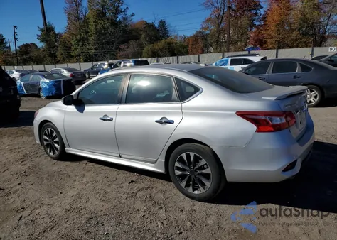 2017 Nissan Sentra S из США, поврежденный, VIN 3N1AB7AP5HY251152